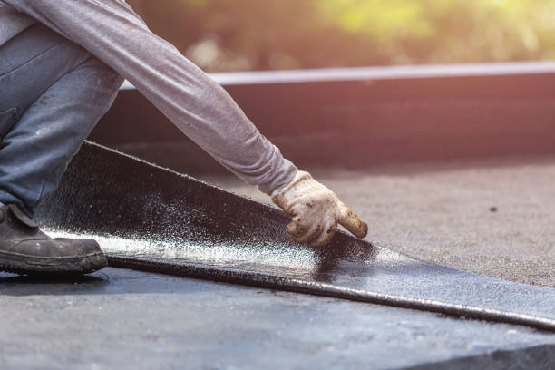 Professional Interior Drainage System technician working in Roseville, MN
